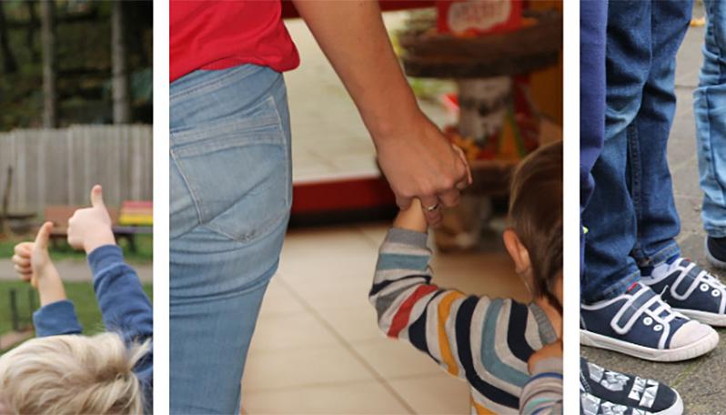 Hand in Hand die Welt entdecken -