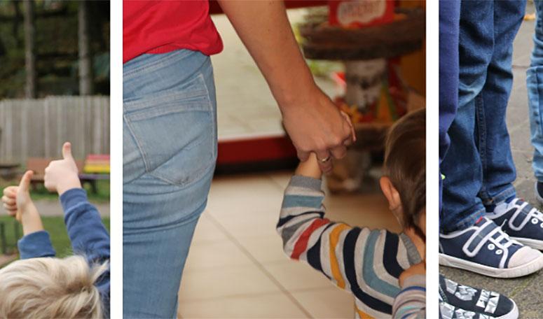 Hand in Hand die Welt entdecken -
